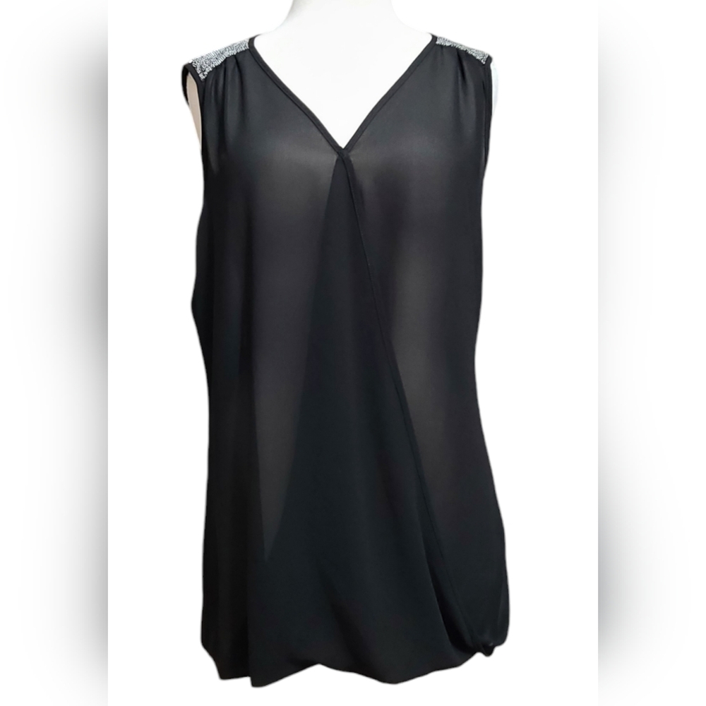 Halo size L black/white top